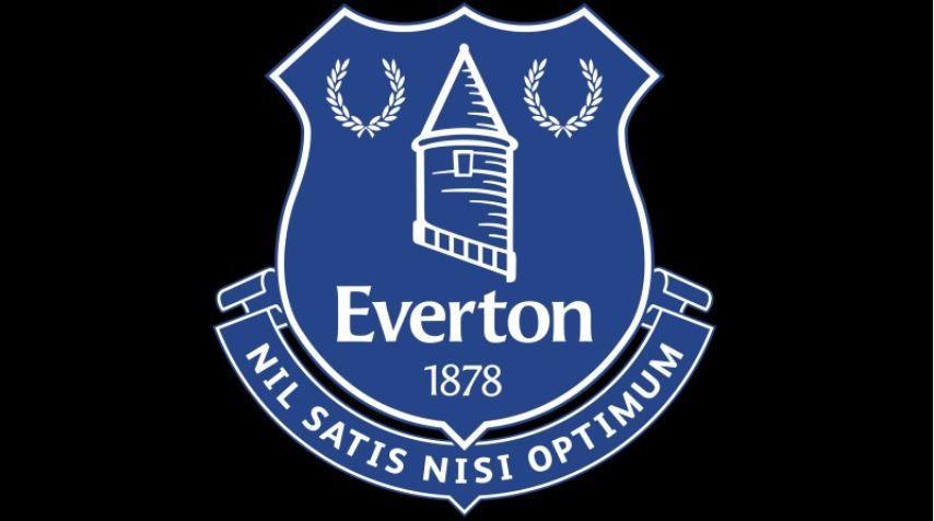 The Everton crest which includes the date 1878 and the latin slogan Nil Satis Nisi Optimum