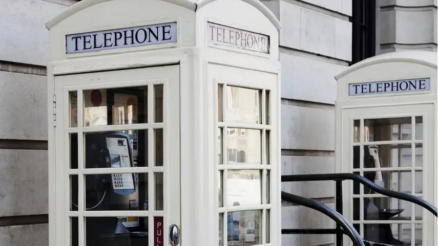 two cream phone boxes in Hull