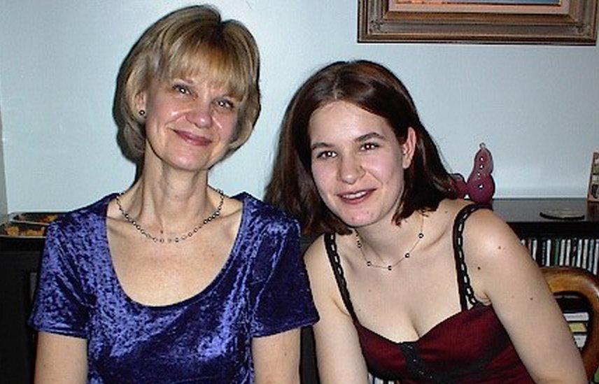 Kathryn Watson (right) with mum Heather