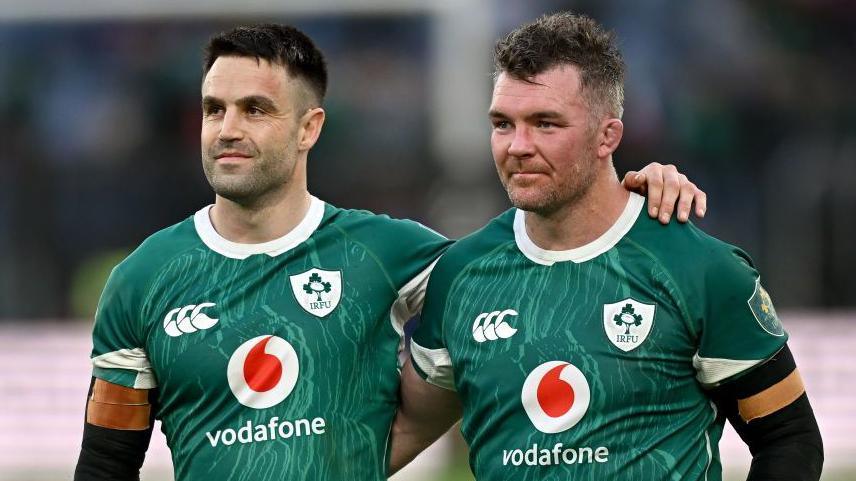 Conor Murray and Peter O'Mahony