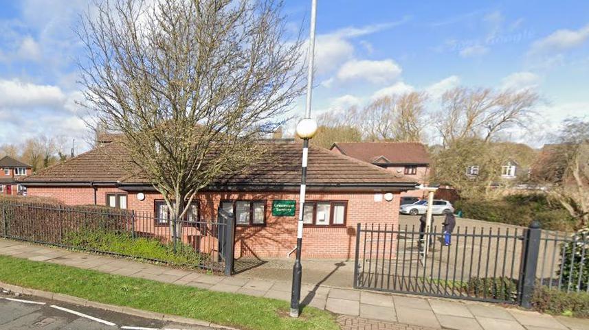 Single-storey brick medical centre