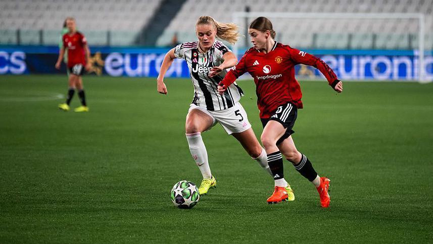 Jess Park against Juventus