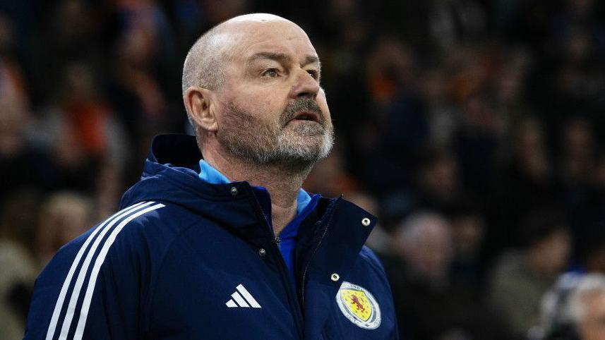 Scotland head coach Steve Clarke