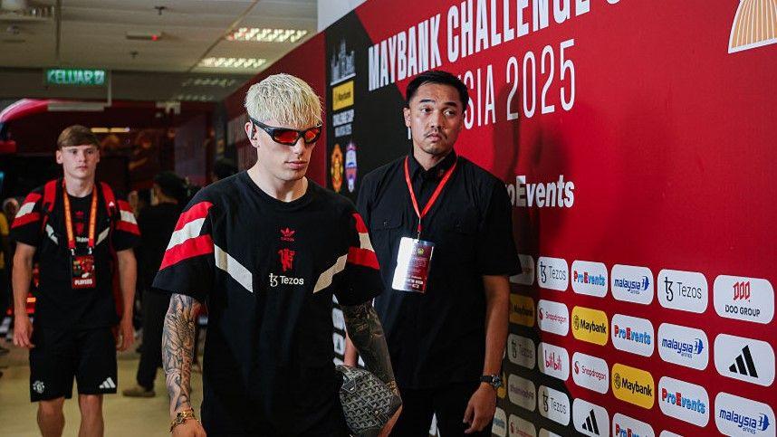 Alejandro Garnacho's brother criticised Ruben Amorim for leaving the Argentina international out of his Europa League starting line-up