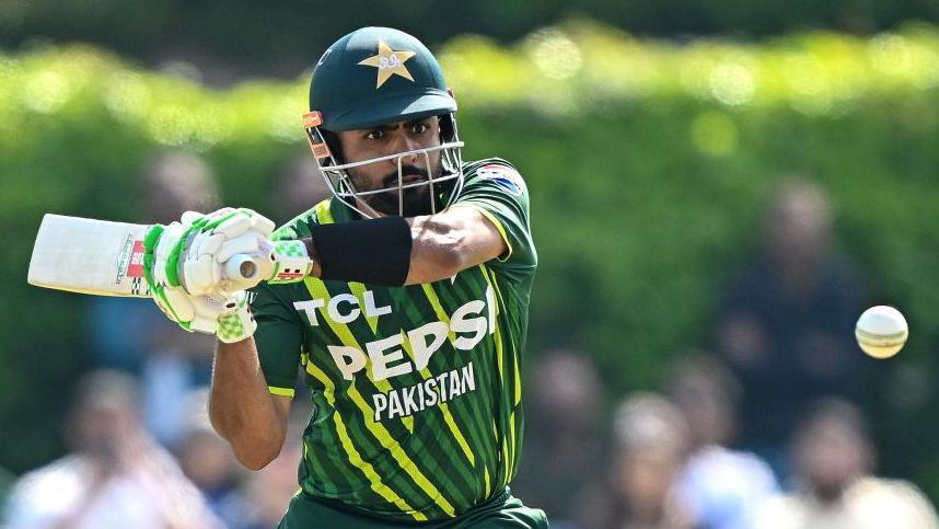 Babar Azam top scored for Pakistan with his 57 coming off 43 balls