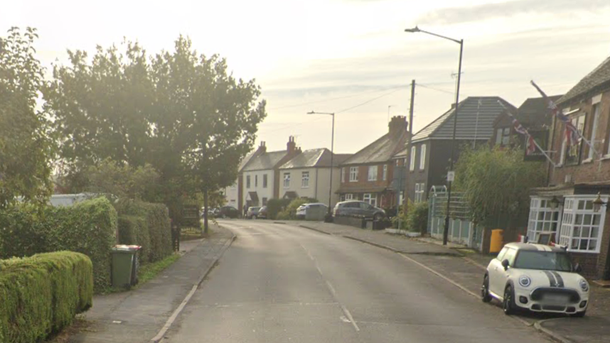 Grendon Road, in Polesworth, Warwickshire