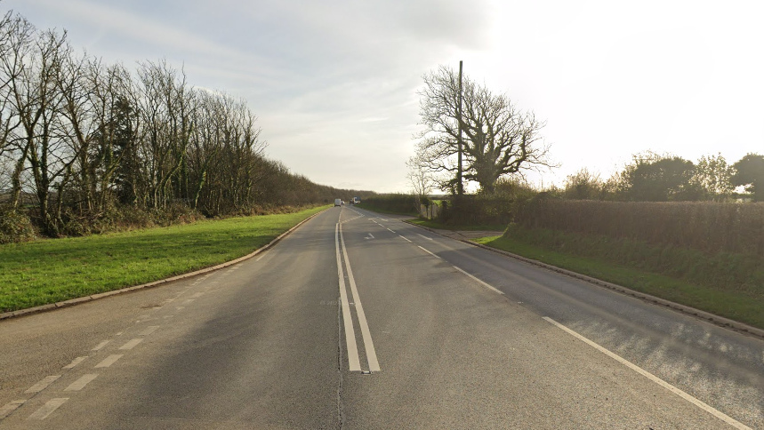 A40 rhwng Hwlffordd a Trefgarn