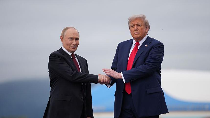 US President Donald Trump and Russian President Vladimir Putin 