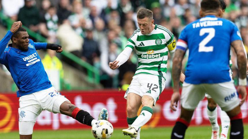 Celtic captain Callum McGregor was on target in September's 3-0 win over Rangers