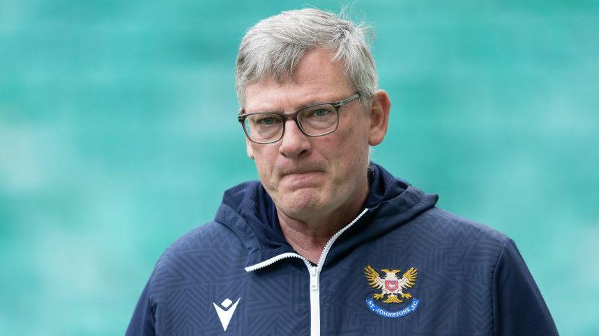 Craig Levein has been sacked by St Johnstone