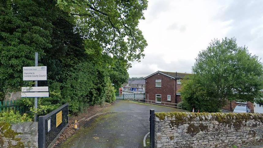 General view of the access to the Coroner's Court in Cockermouth