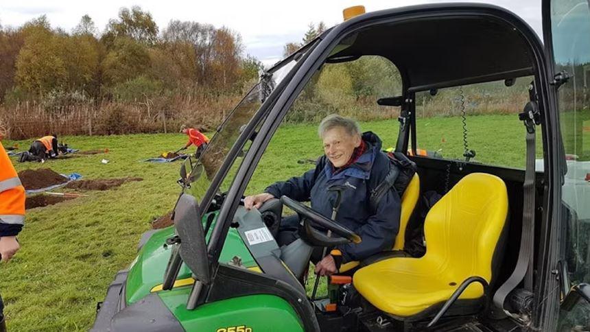 An t-Ollamh Christopher Duffy nach maireann ann am bugaidh aig achadh Bhlàr  Chùl Lodair 