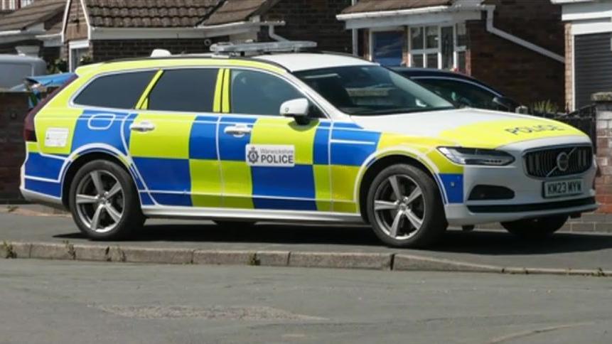 Warwickshire Police car