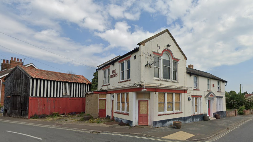 The Crown pub in Leiston