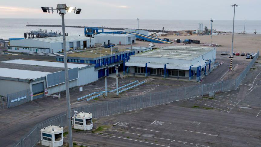 Ramsgate Port completely empty in 2019