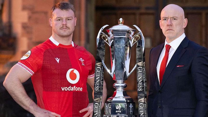 Wales head coach Steve Tandy (right) has chosen Dewi Lake as his captain for the Six Nations 