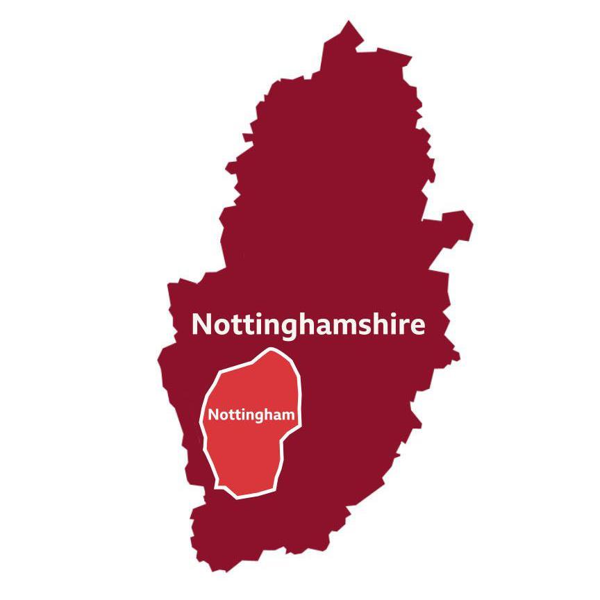 One scenario for the future of Nottinghamshire councils