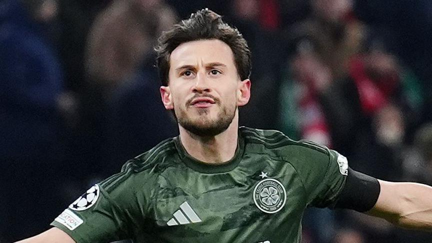 Nicholas Kuhn playing for Celtic