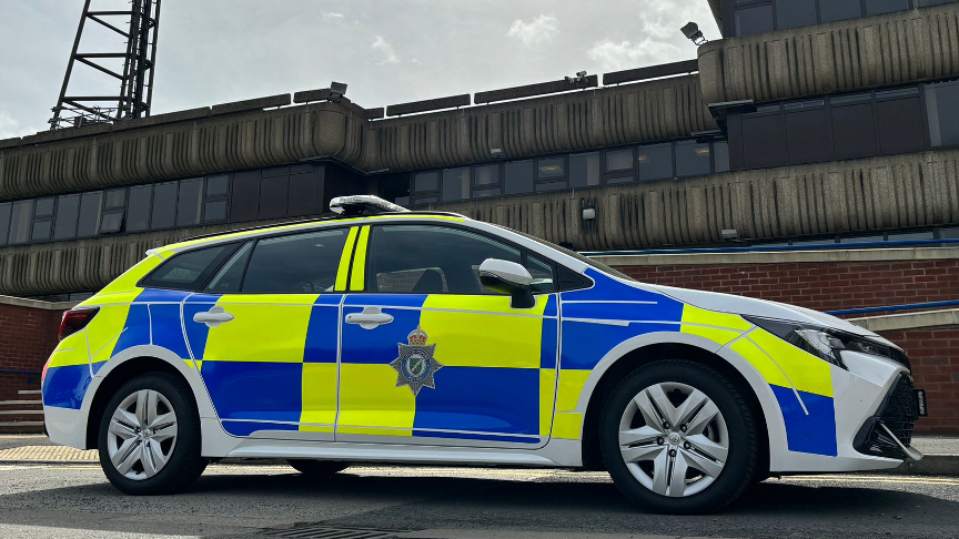 new lincolnsihre police car