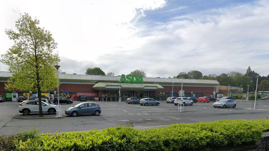 Street view of Asda on Newton Road in Torquay on Google maps