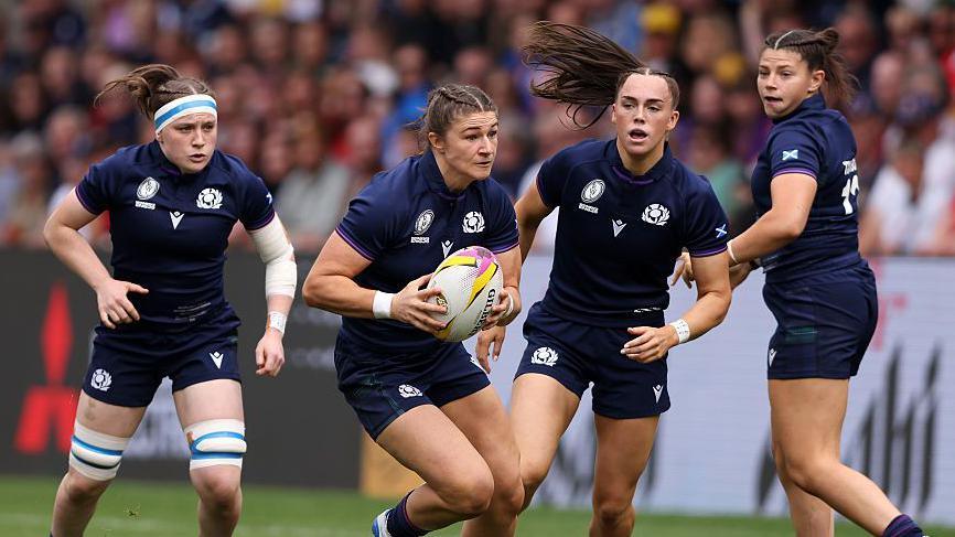 Scotland thrashed Wales in their Group A opener in Salford