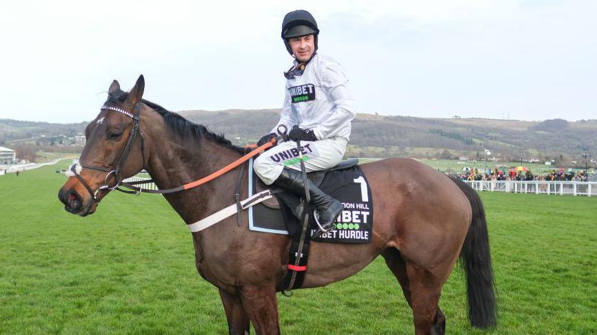 Nico de Boinville on Constitution Hill at Cheltenham last month