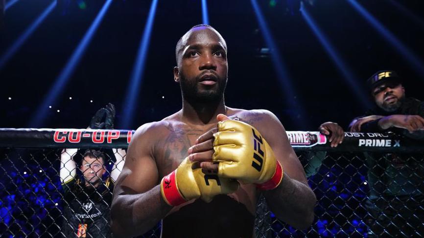 Leon Edwards before his welterweight bout against Belal Muhammad at UFC 304 in July