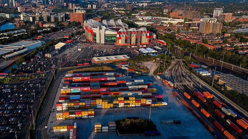The area close to Old Trafford intended for Manchester United's new stadium