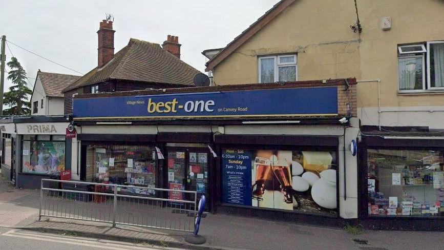 Image of Best One shop. It is a convenience store on Canvey Island