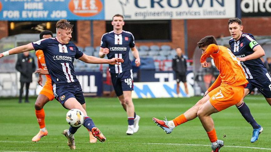 Mikey Moore fired in his first Rangers goal