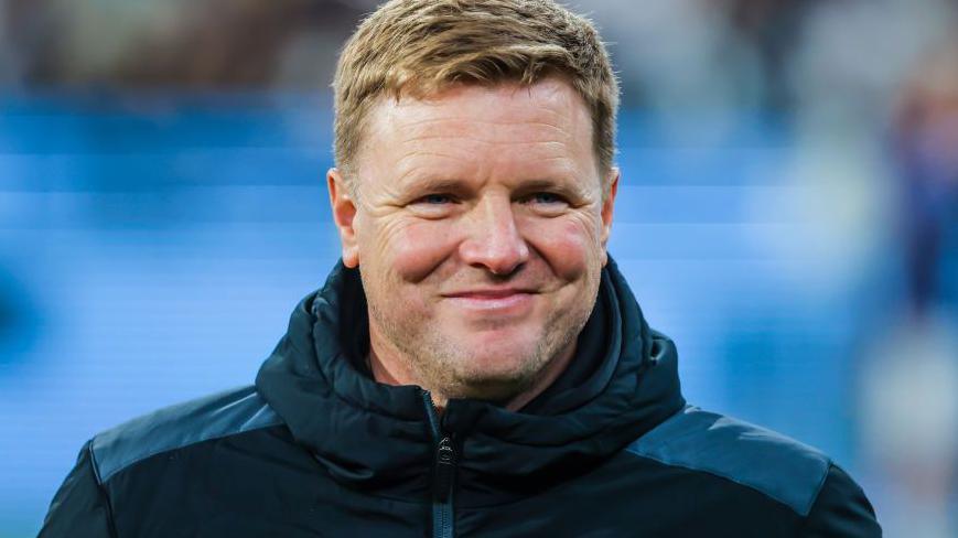 Eddie Howe smiling