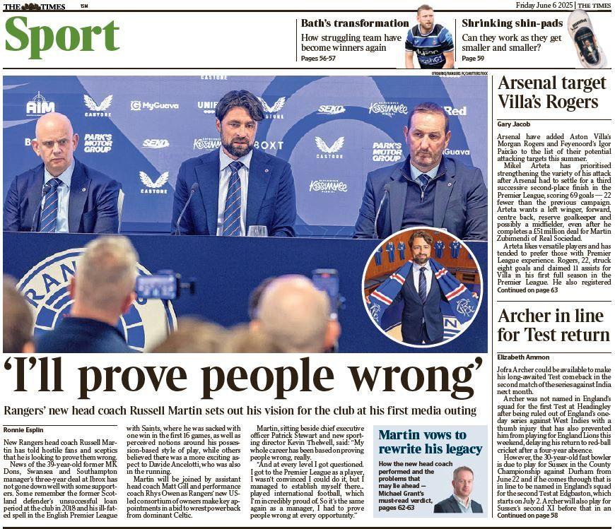 Times back page