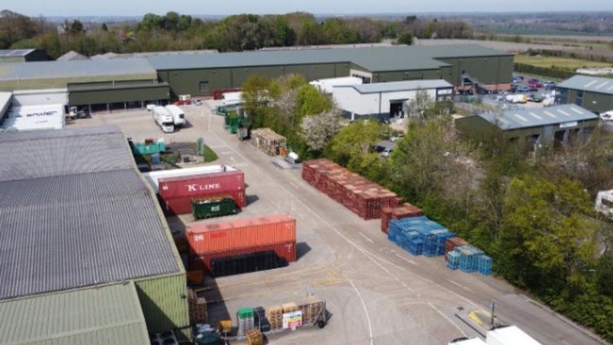 Site at Canterbury Business Park as it stands now