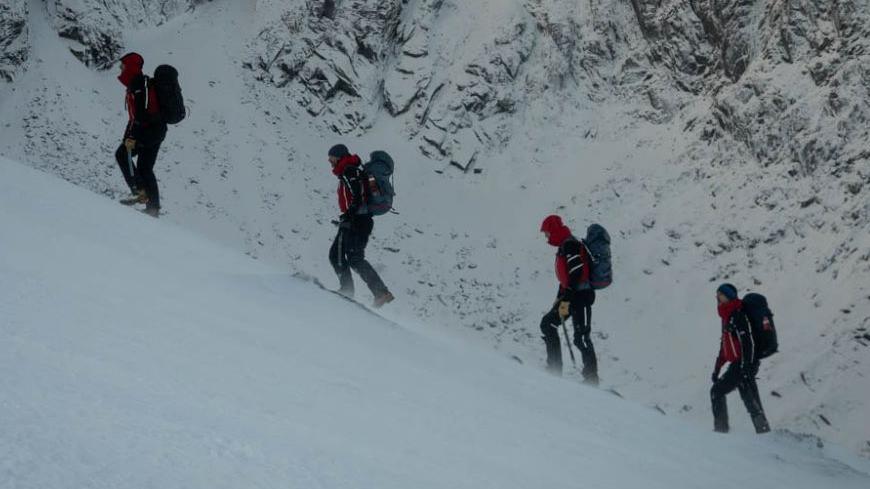 RAF rescue team training in the Southern Cairngorms