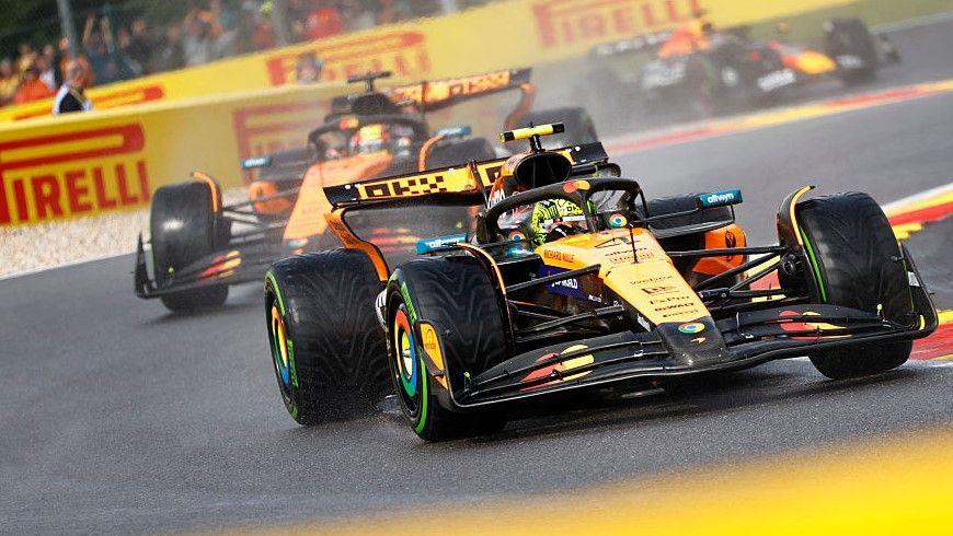 Lando Norris and Oscar Piastri