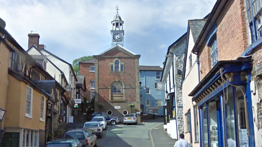 Bishop's Castle high street