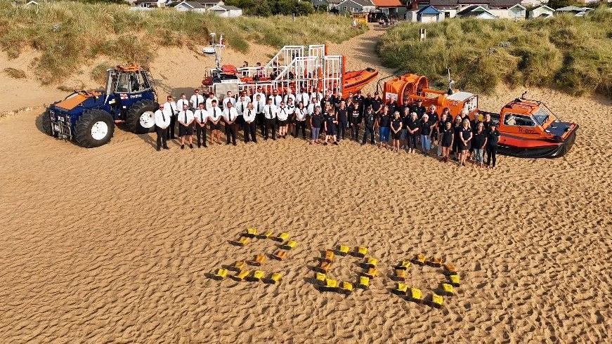 Hunstanton life boat crew