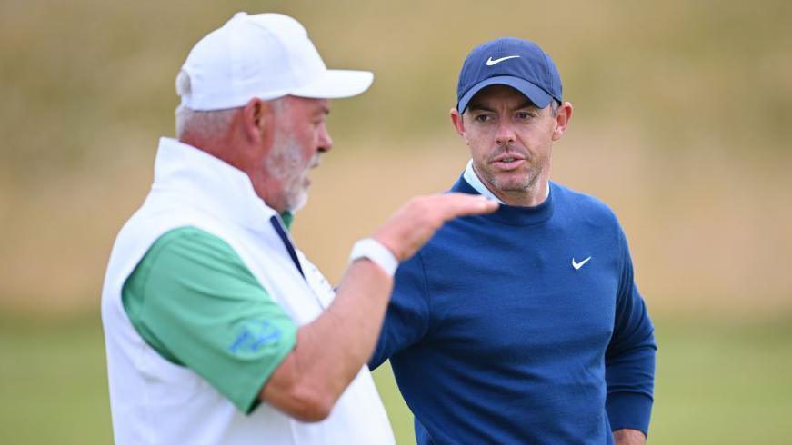 Darren Clarke and Rory McIlroy