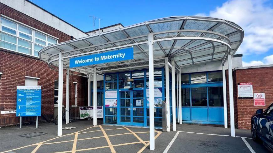 The new maternity department at Midland Metropolitan University Hospital.