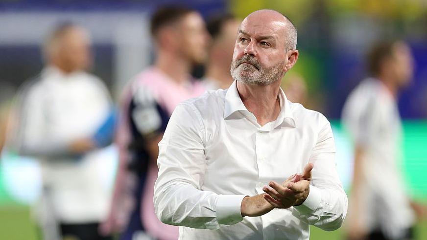 Scotland head coach Steve Clarke