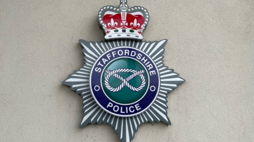 Staffordshire Police sign