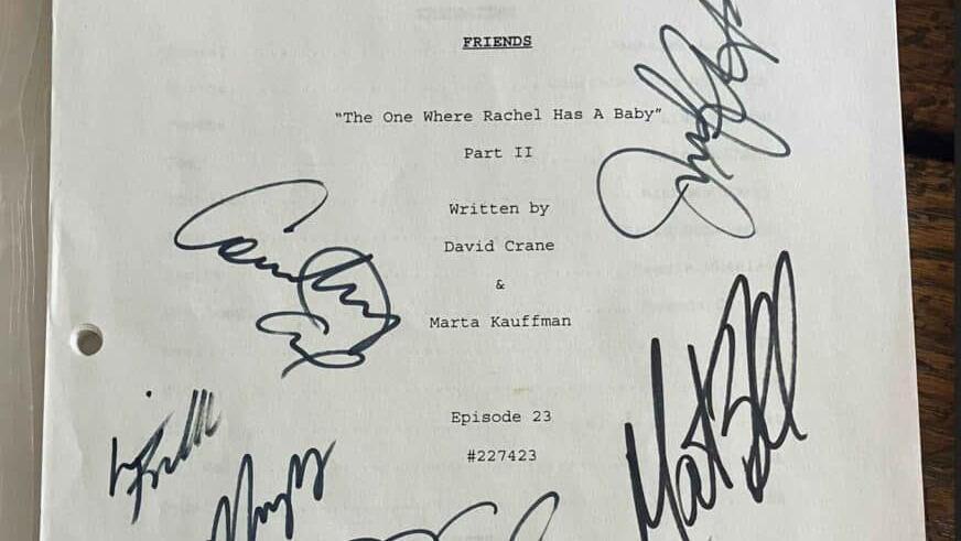 The signed script