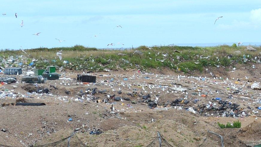 Mont Cuet landfill site in Guernsey