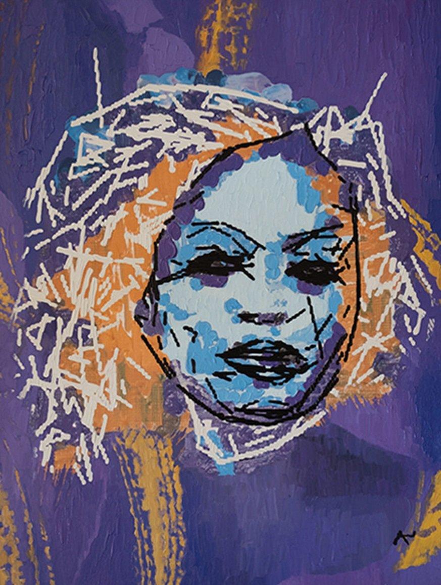 Diana Ross portrait