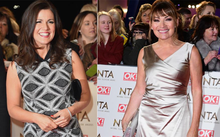 Susanna Reid and Lorraine Kelly