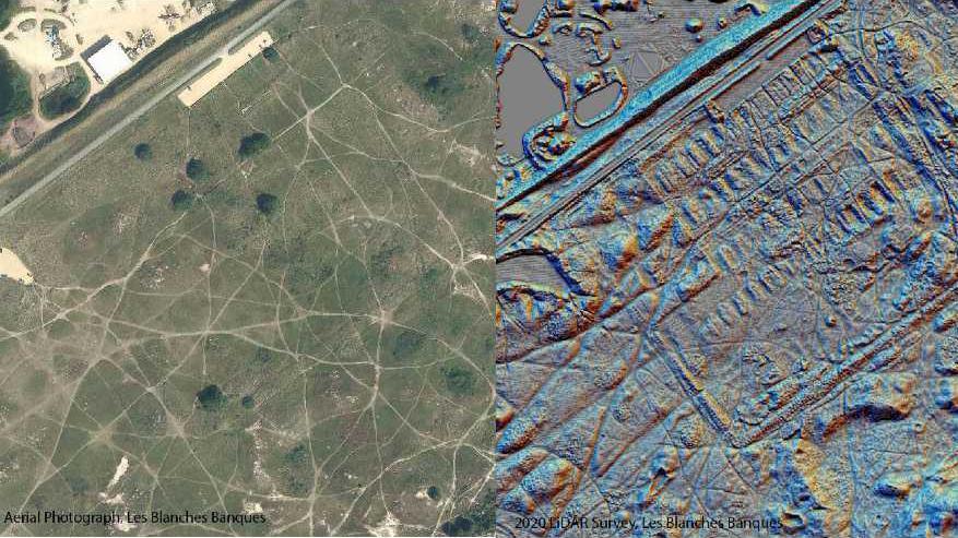 A photo of LiDAR and non-LiDAR side by side