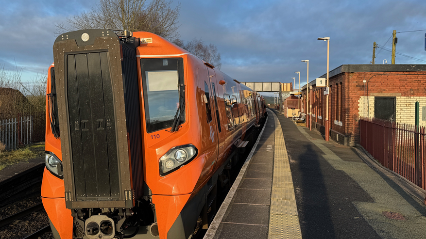 Train at Shifnal