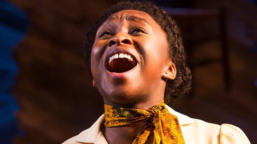 Cynthia Erivo as Celie in The Colour Purple