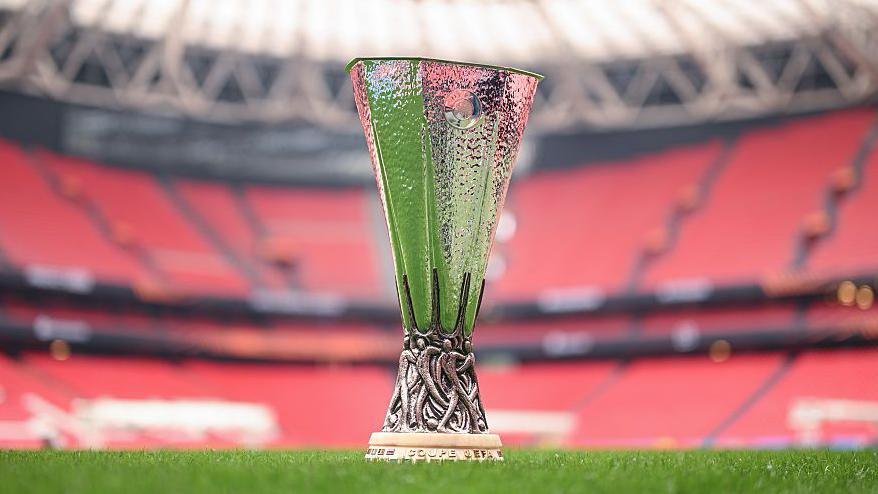 Europa League trophy.
