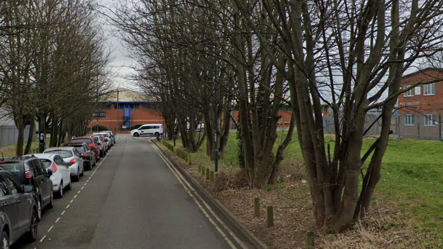 A google street image of Barlow Street, close to London Road in Derby city centre